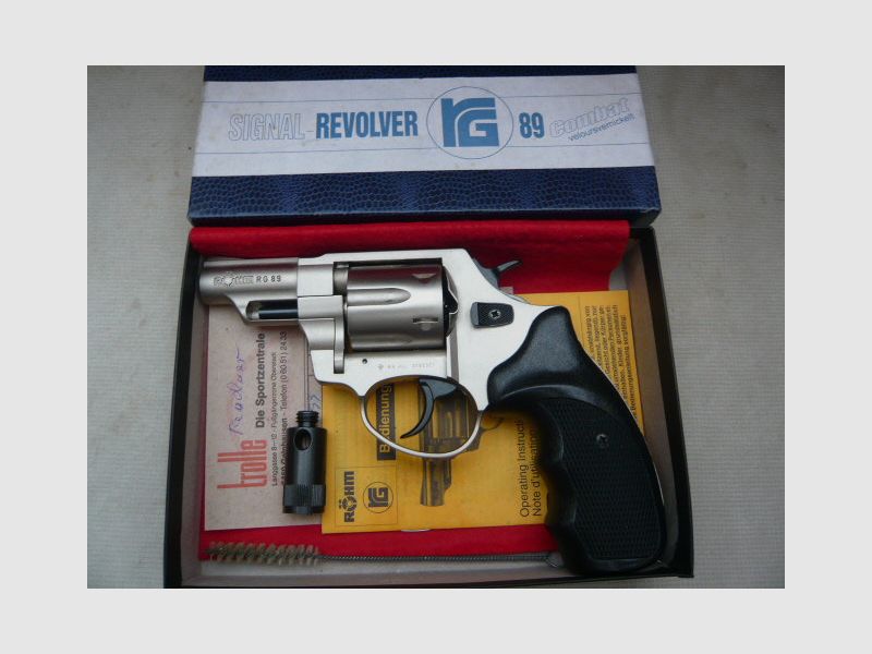 Alter Revolver Röhm RG 89 cal. 9mmK