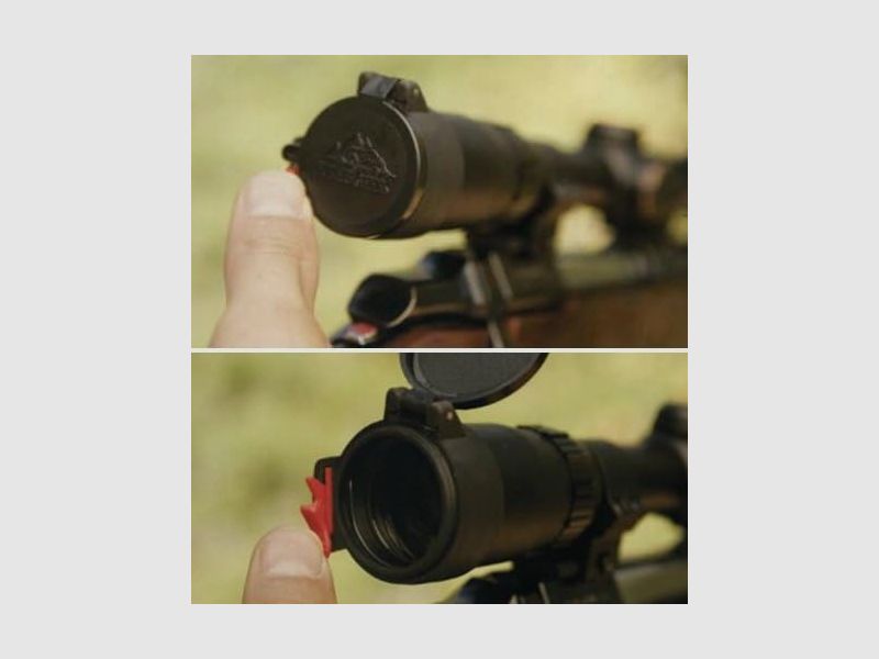 Butler Creek Okularschutzkappe - Flip-Open 43,9mm (Nr.19)