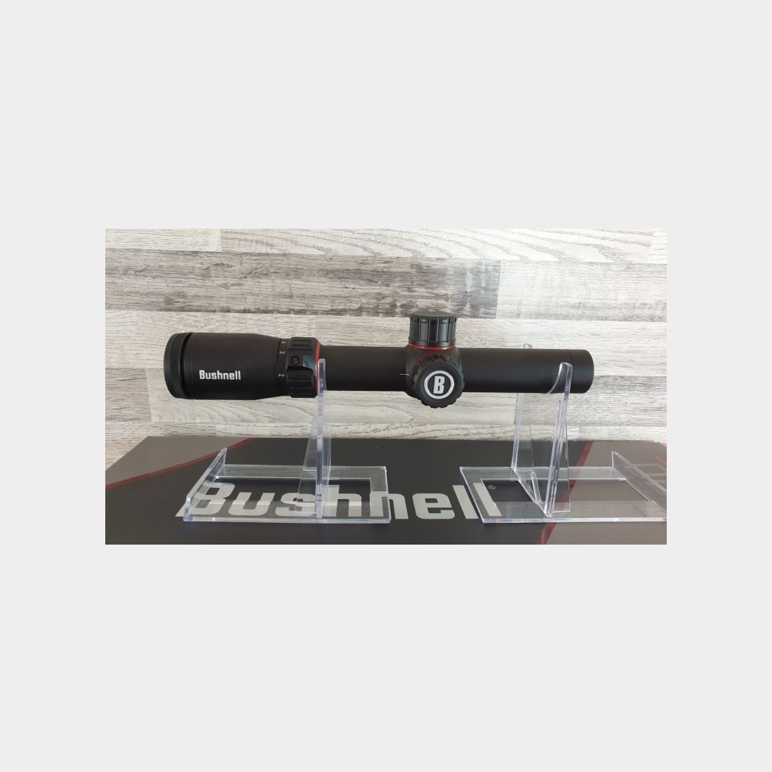 Neuware vom Fachhandel - Drückjagd-Zielfernrohr Bushnell Nitro 1-6x24 Absehen 4 LP