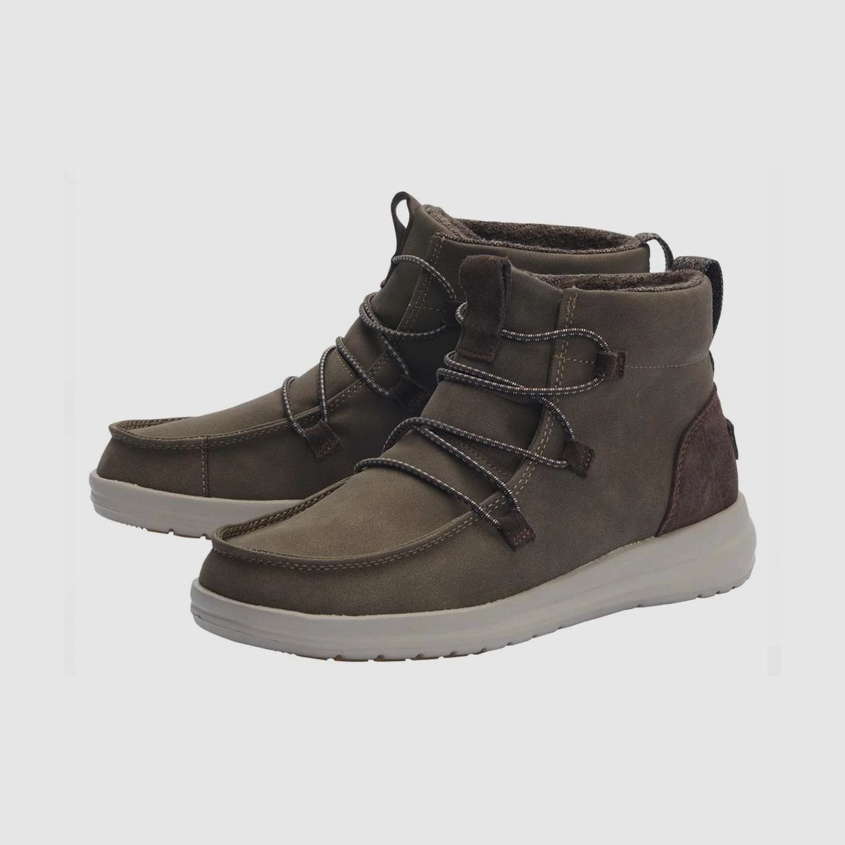 HEY DUDE Eloise DAMEN Recycled Leather Coffee