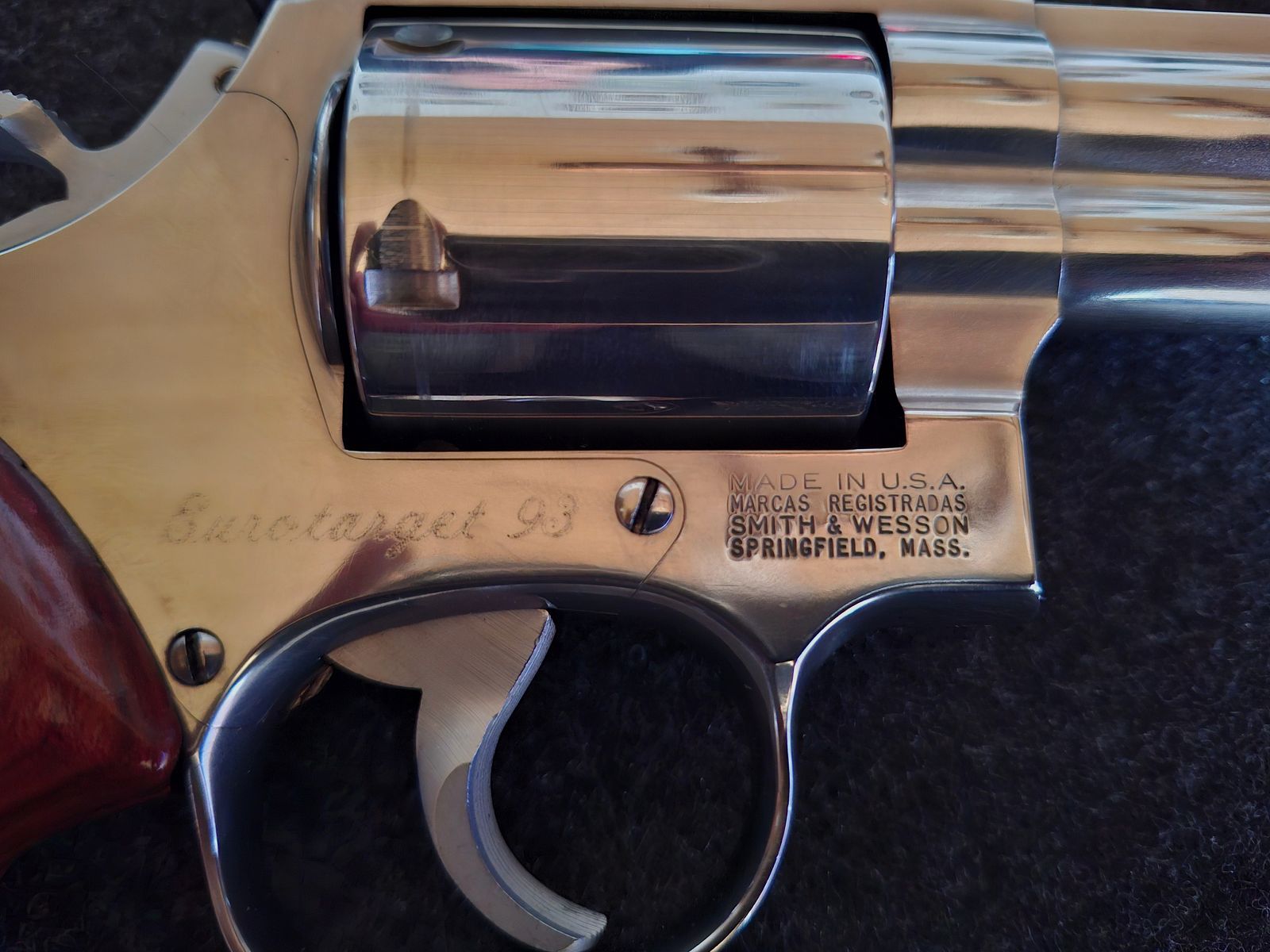 S&W 357 Eurotarget 93 "Limited Edition 1 of 500" barrel 6", non-fluted