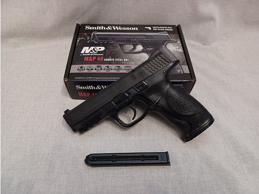 Smith & Wesson M&P 40 / 4,5 mm BB / CO2 / pistola / OVP (28)