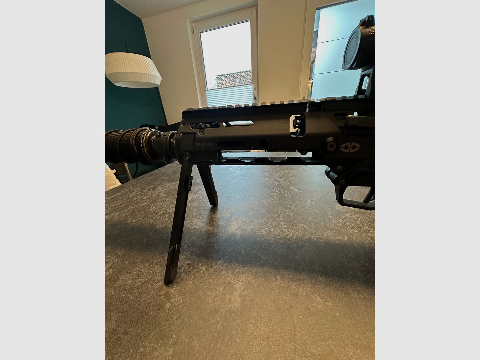 Desert Tech mdr x alu Handlauf mit zweibein 