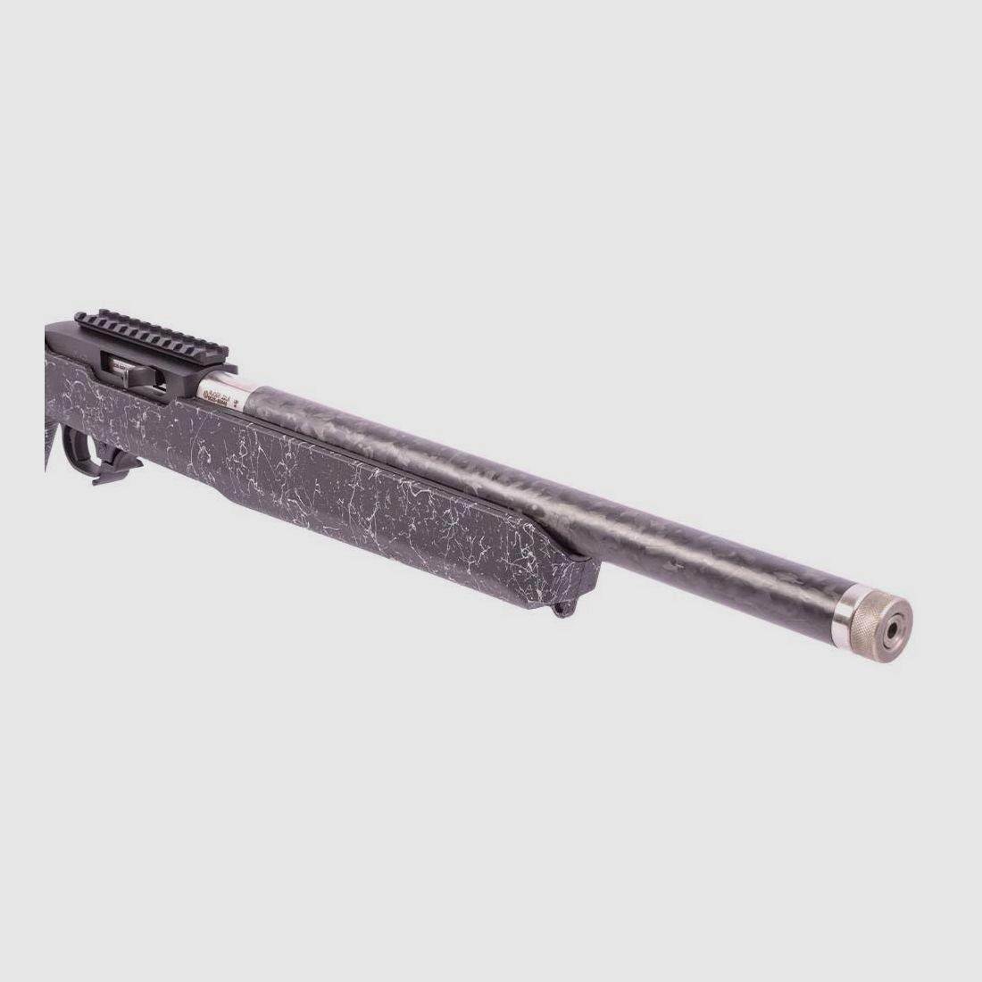 Ruger 10/22CarbonFiber Struktur weis