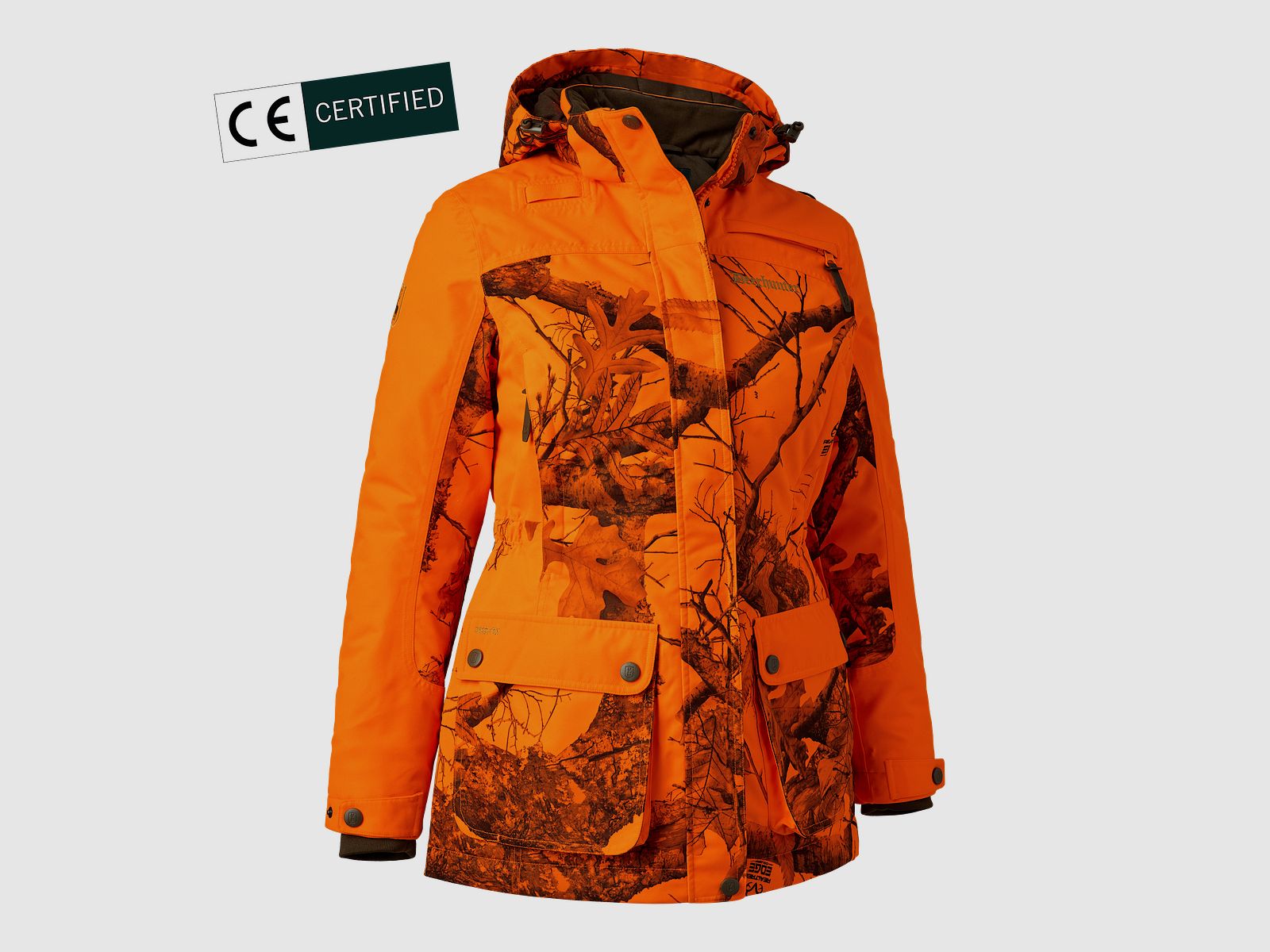 Deerhunter Lady Eagle Winter Jacket Women Realtree Edge® Safety Orange 48