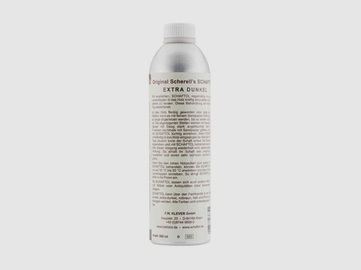 Holzöl 500 ml - Schaftol, Bild 2 von 2