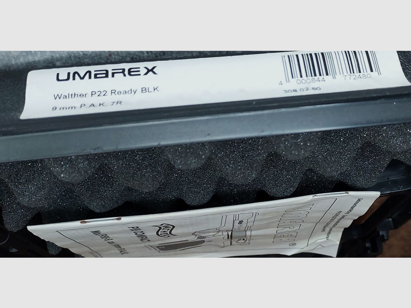 Walther P88-9 (P 88 Compact) Schreckschuss Pistole 9mm P.A.K. schwarz (PTB 764)