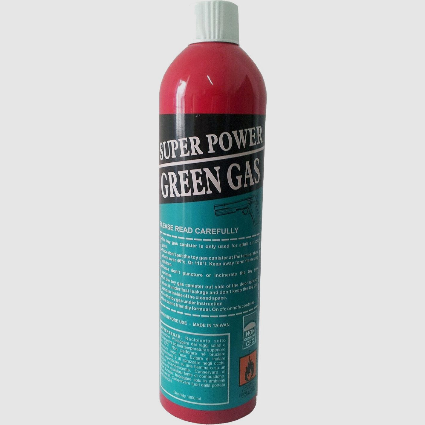 Bomboletta Green Gas 1000 ml