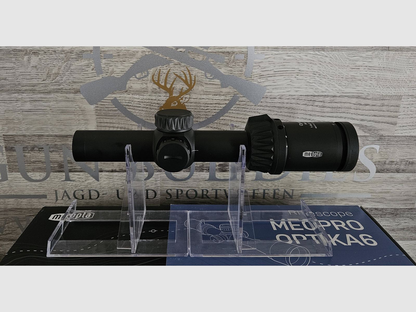 Doelrifle Meopta MeoPro OPTIKA6 1-6x24 RD SFP kruis met verlicht punt - Nieuwe goederen van de vakhandel -