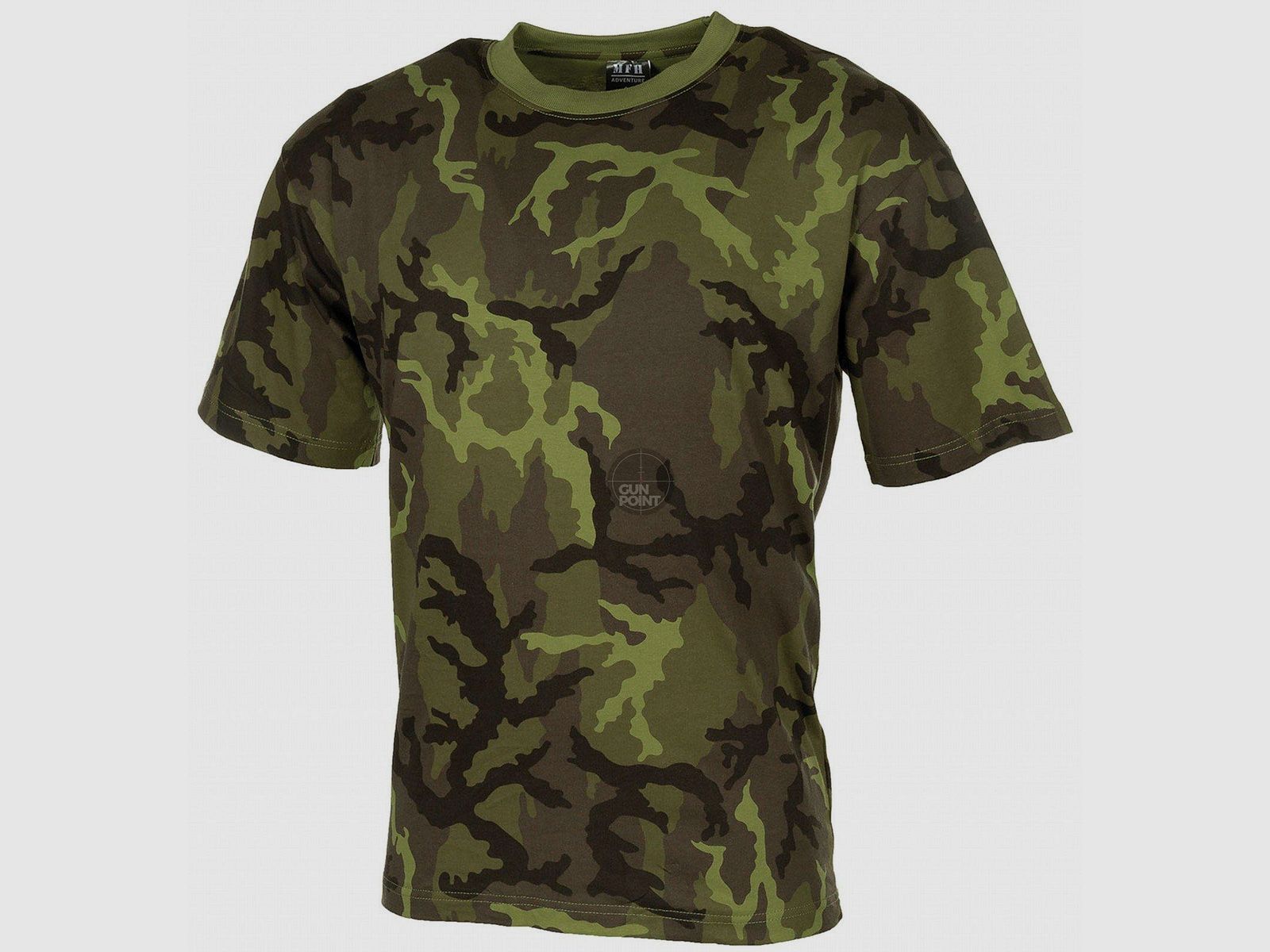 US T-shirt, short sleeve, M 95 CZ camo, 170 g/m - Size: M