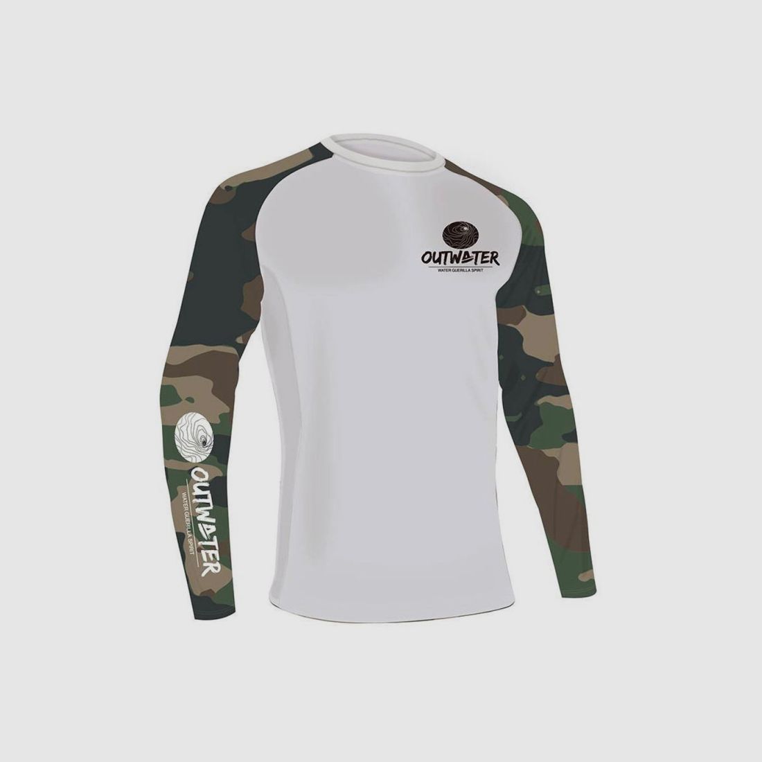 T-SHIRT OUTWATER CAMP ONE OLD SCHOOL CAMO