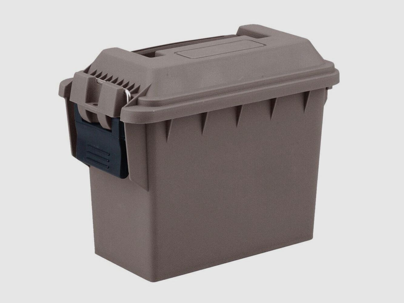 Schwarz Kunststoff-Munitionskiste 17,5x9x13,5 cm Tan, Bild 2 von 2
