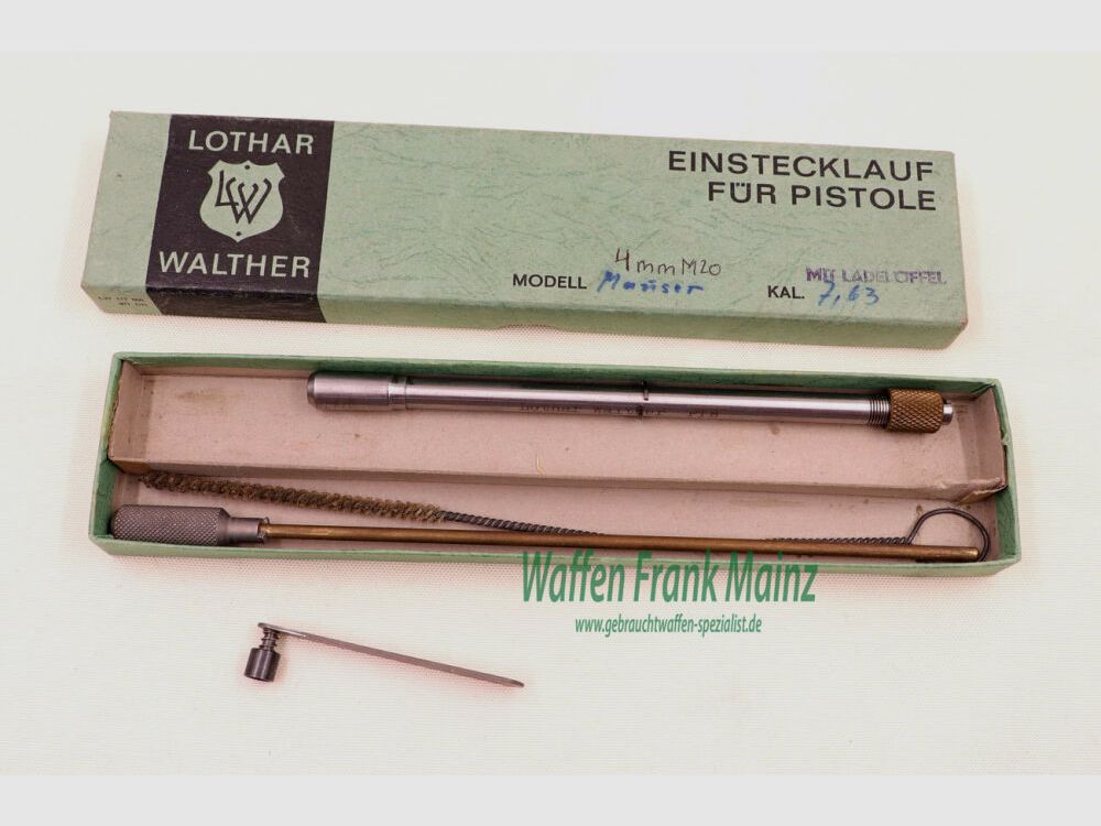 Lothar Walther for 7.63 Mauser