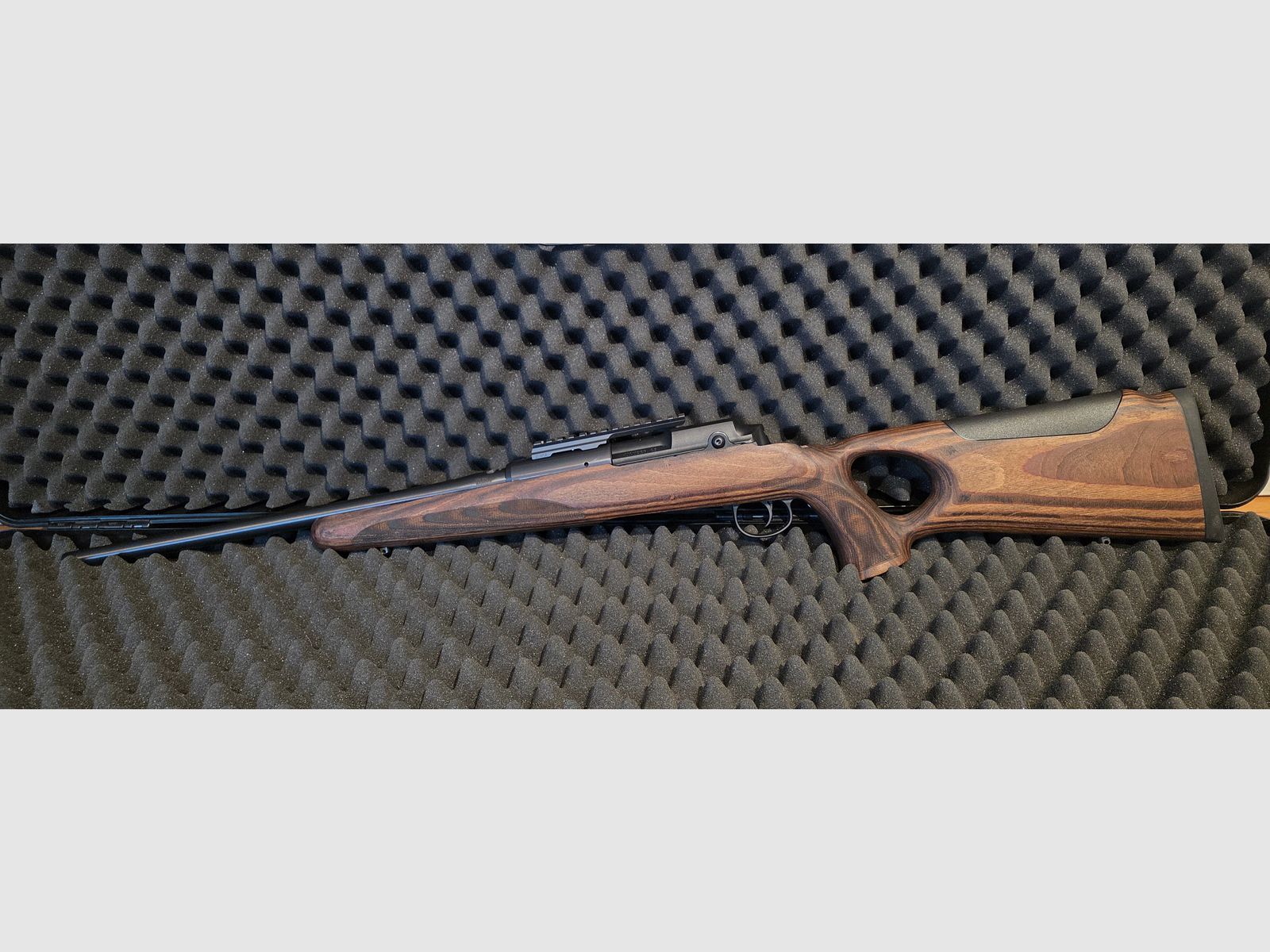 Mauser M25 Max .308 with mounting rail and silencer