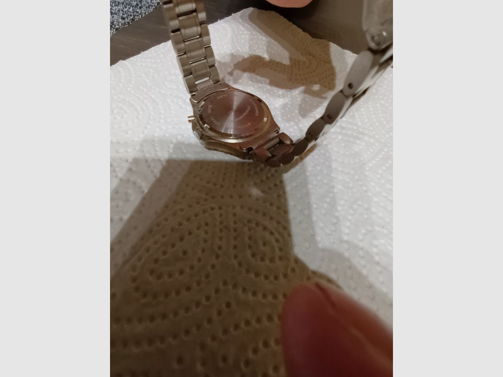 Herrenambanduhr Garde von Ruhla ein ganz seltenes Sammlerstück mit Datum, Licht.