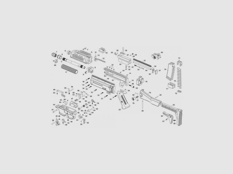 Ontkoppelaar voor CZ Scorpion Evo 3