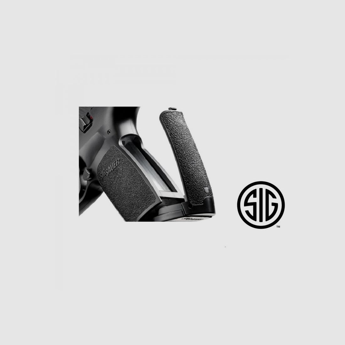 Pistole Sig Sauer P320 Black CO2 - 4,5 mm Diabolos / Stahl-BBs - Blowback, Bild 4 von 4