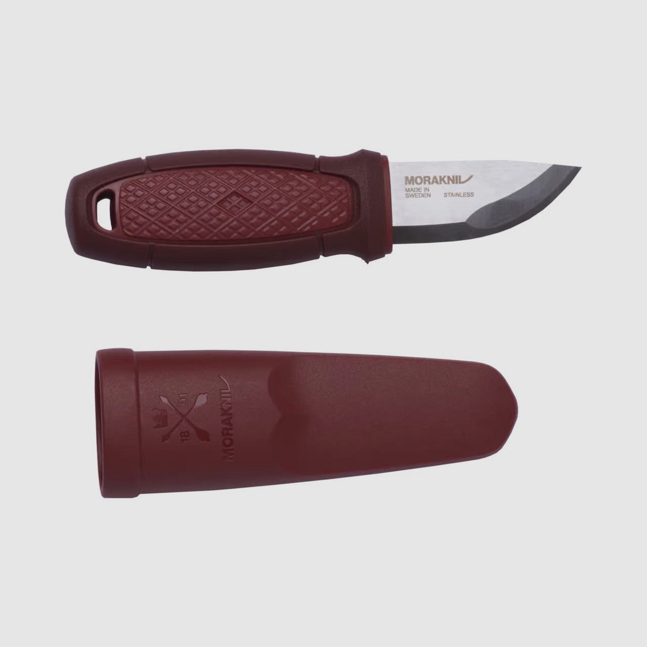 Compact mes Morakniv Eldris met riemlus (S) in roestvrij staal 12C27, afbeelding 6 van 20
