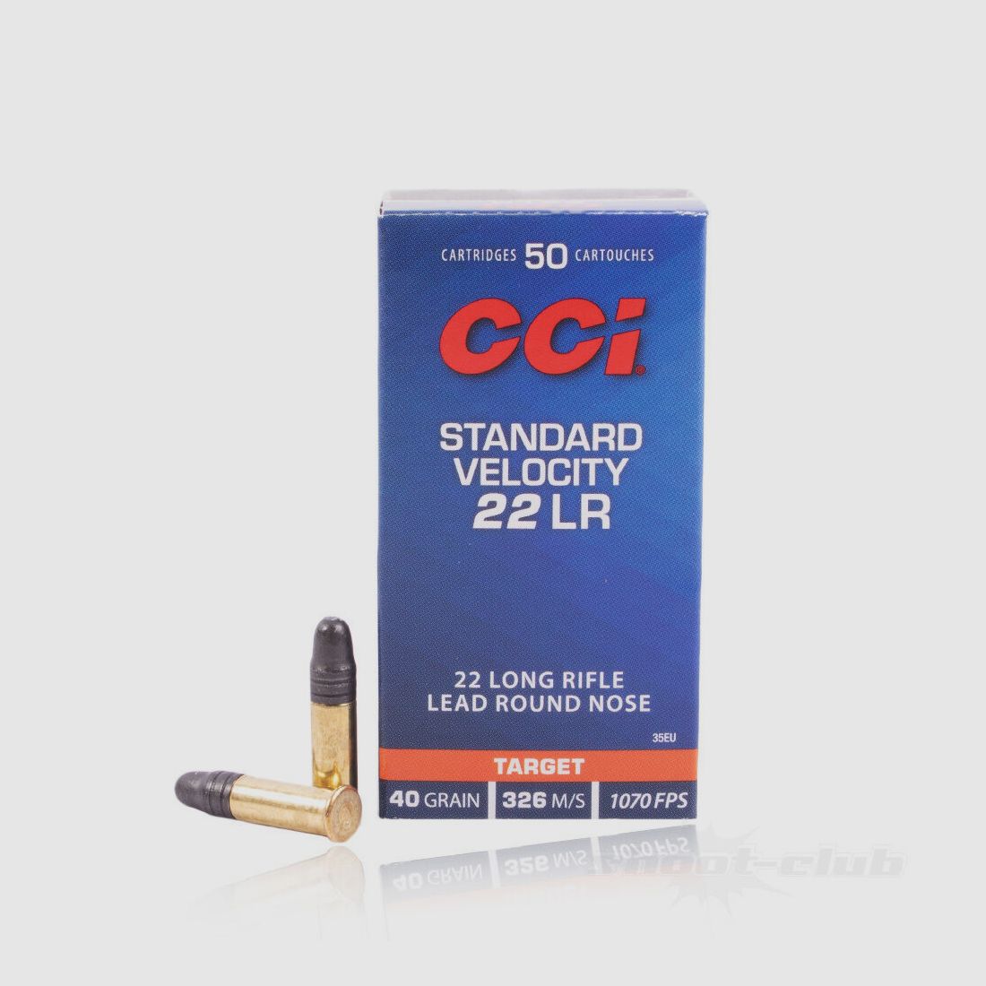 CCI Standard LRN 40grs 500St .22lr