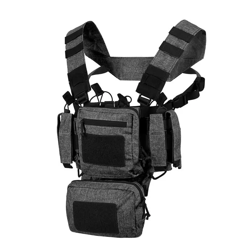 Helikon - Tex Tactical Vest - Training Mini Rig Nylon - Melange Black-Grey