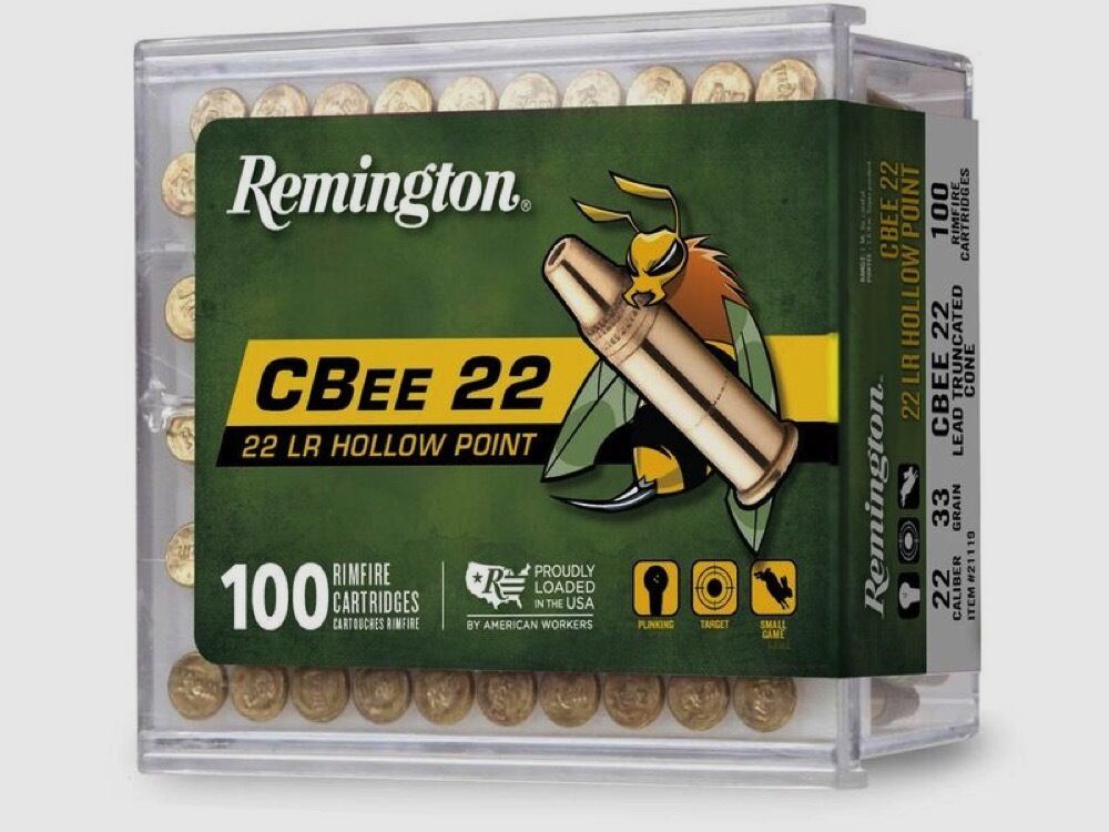 Remington C-Bee PTCHP 33grs 100St .22lr