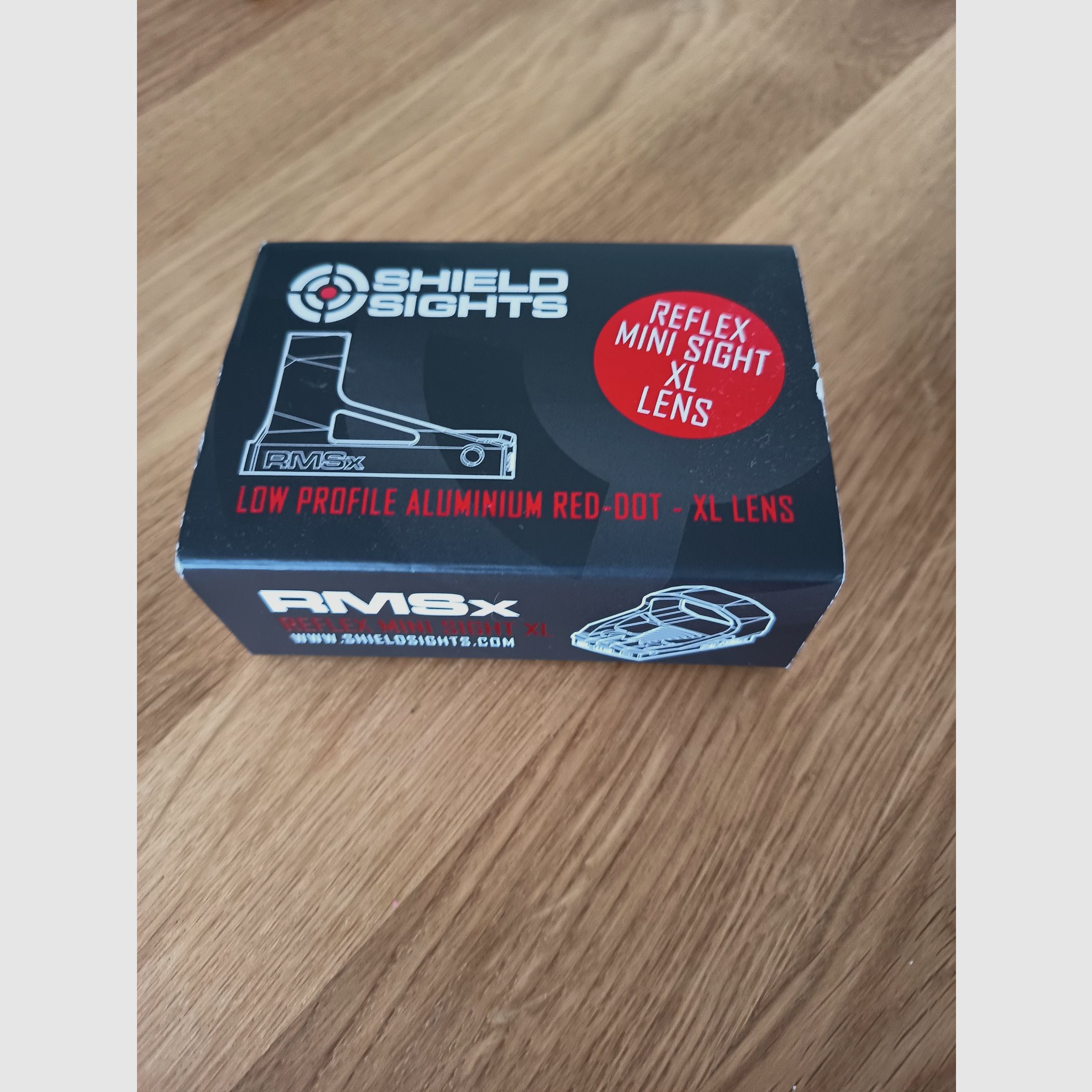 Shield Sights RMSx Reflex Mini Sightseeing Red DOT 4 MOA, afbeelding 2 van 2
