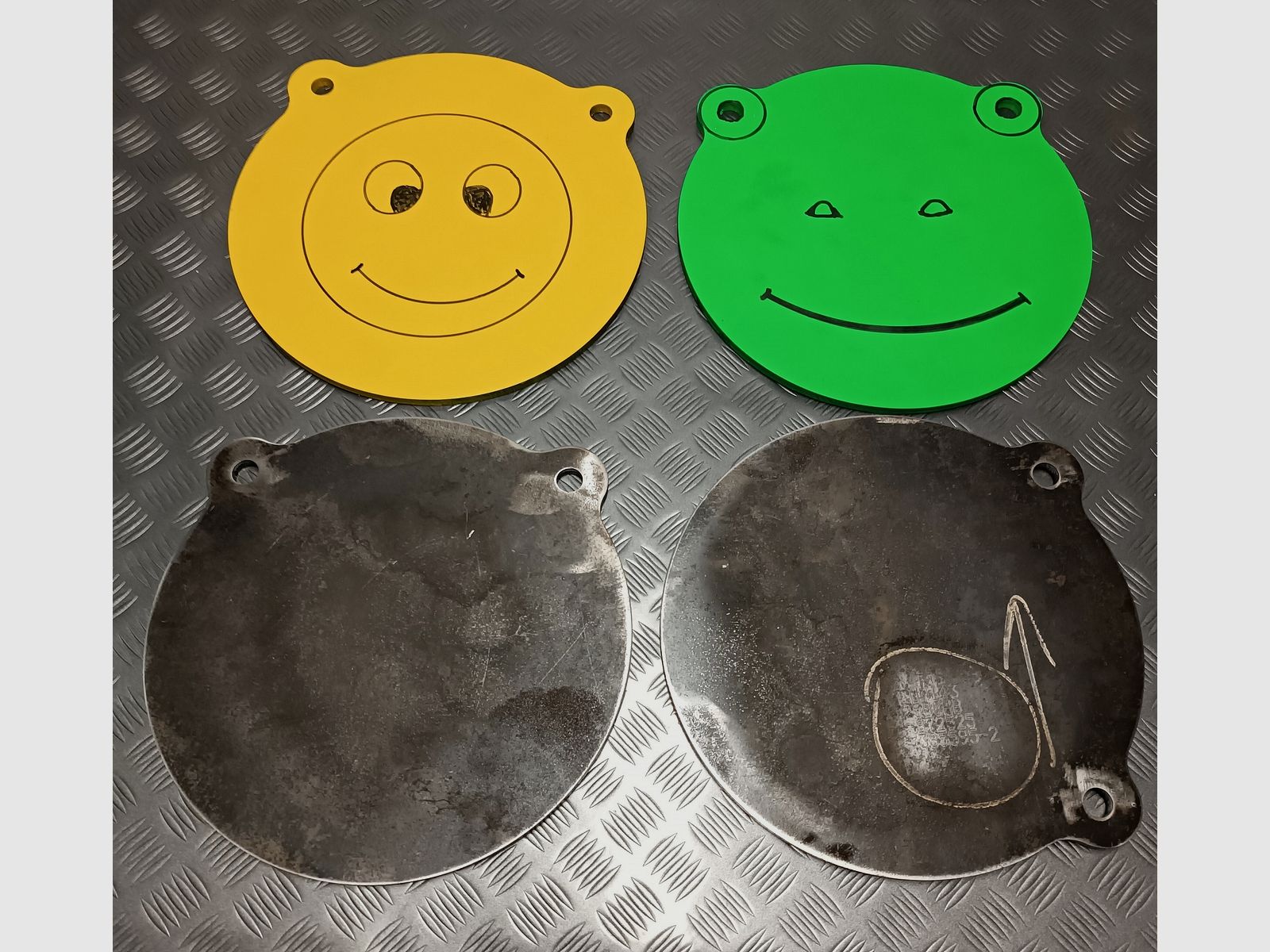 Stahlziel Pendel Popper Gong Hardox 500