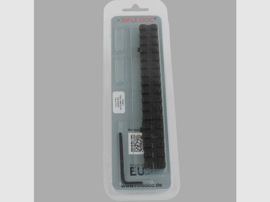Rifle Doc Picatinny Weaver RAIL EN ACIER pour SAUER 404 et SAUER 303 Gen. 2