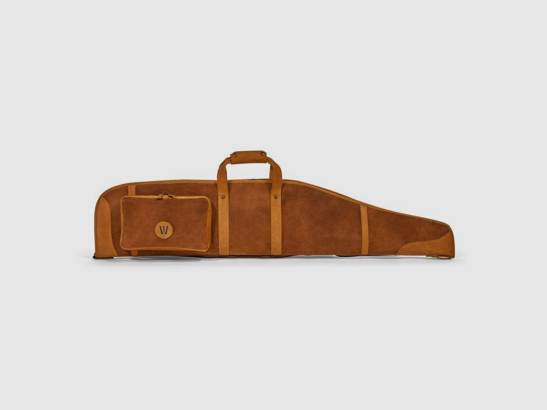 Funda de ante/cuero del cazador Aston marrón/marrón