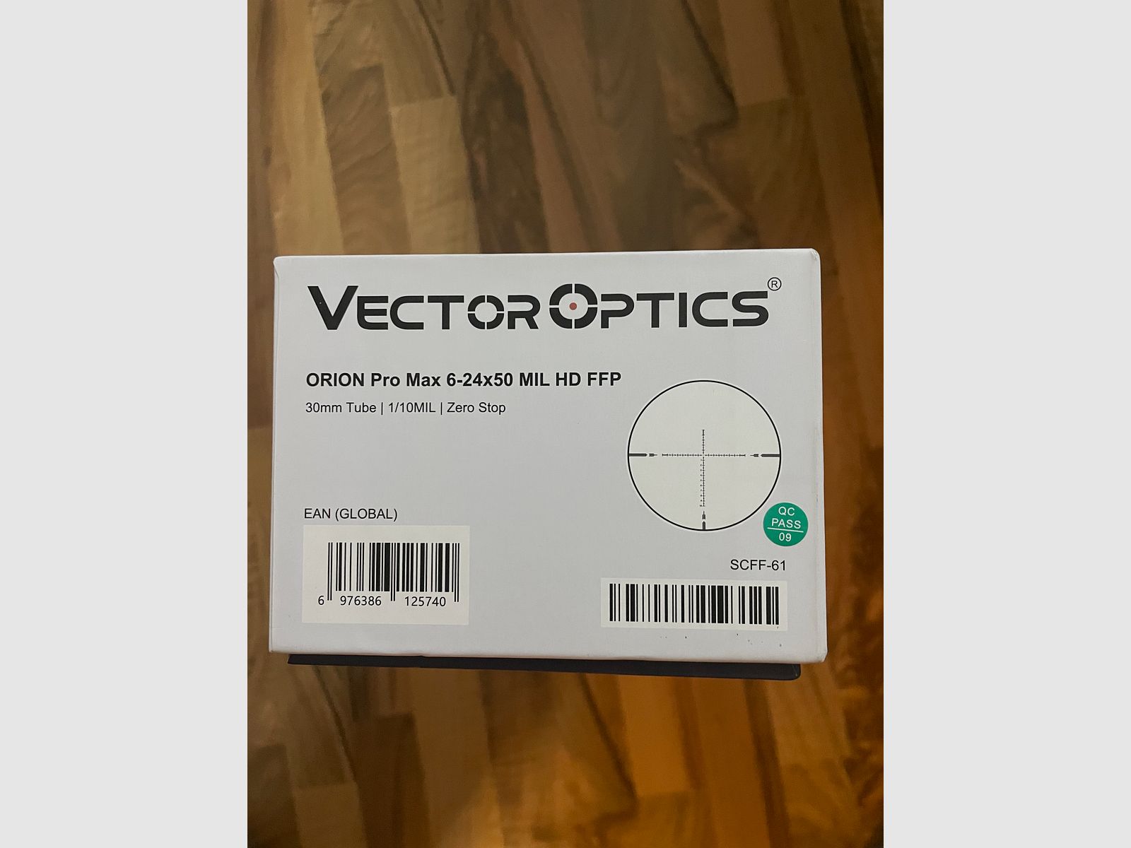 Vector Optik Orion pro Max HD 6-24x 50 MiL FFP 