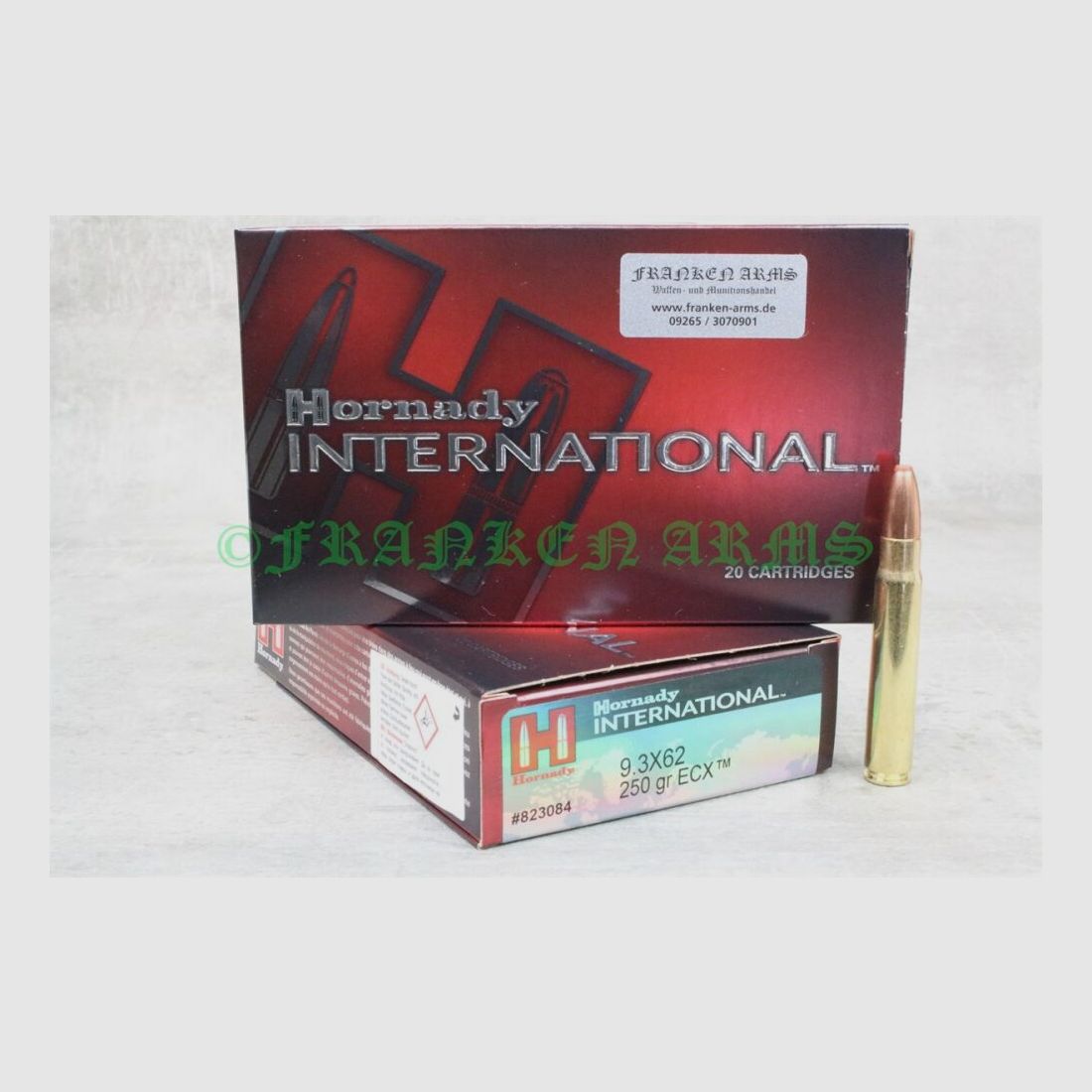 Hornady ECX 9,3x62 250gr. 16,2g 20 stuks staffelprijzen