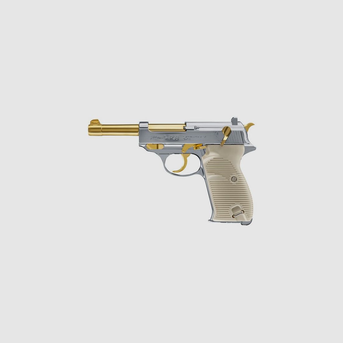 Walther P38 in Chrom cal. 4,5mm