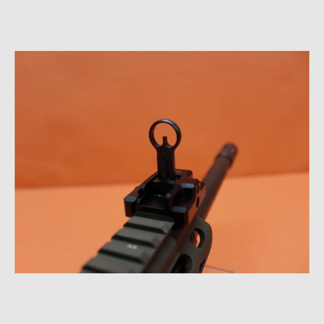 Heckler&Koch Ha. Geweer .223Rem Heckler&Koch/H&K MR223 A3 16,5" loop RAL8000 HKey K, Gas-Piston-Systeem AR-15/HK416, afbeelding 6 van 8
