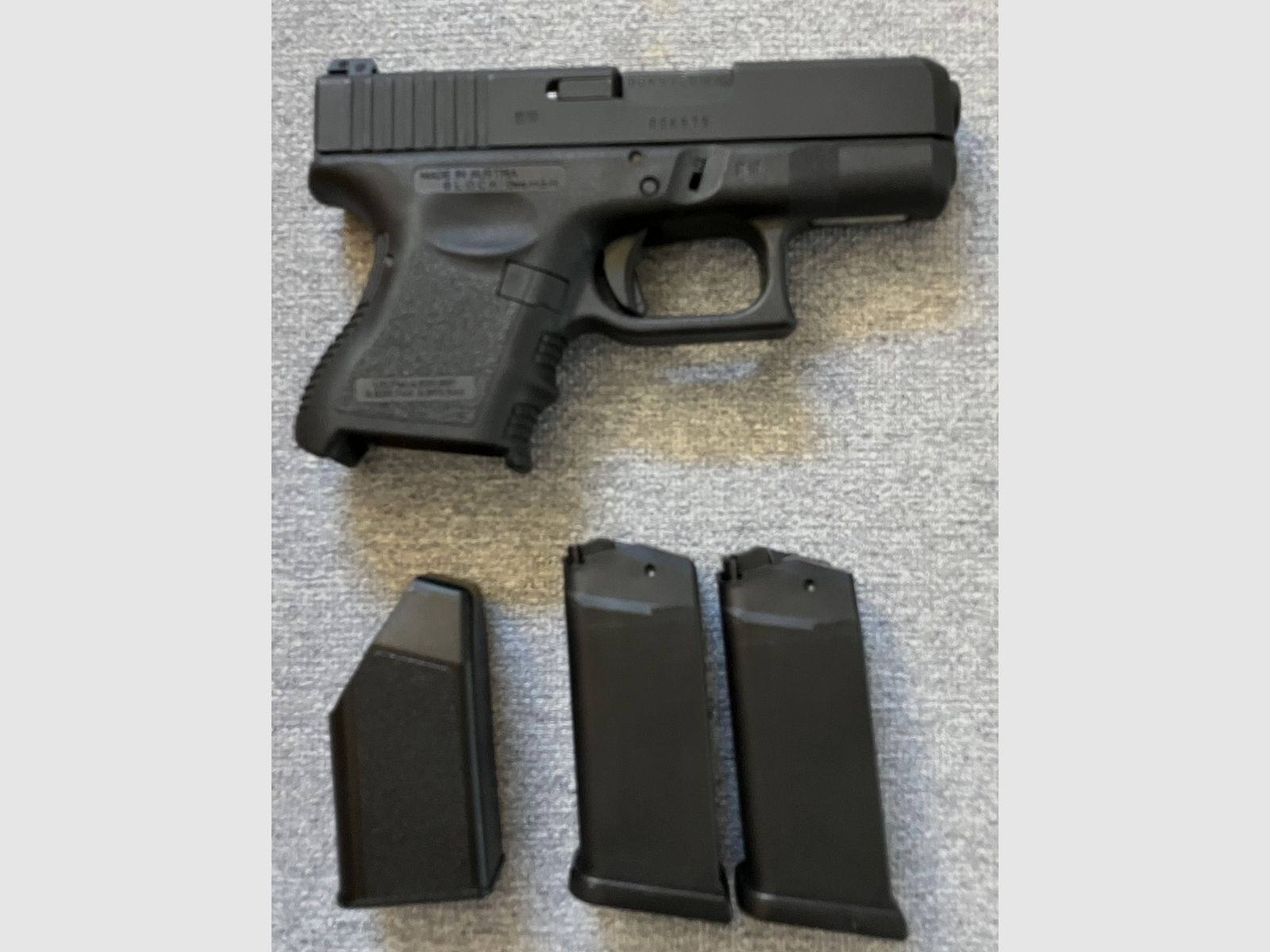 Glock 26 Pistole Kaliber 9mm Luger Neu! Top
