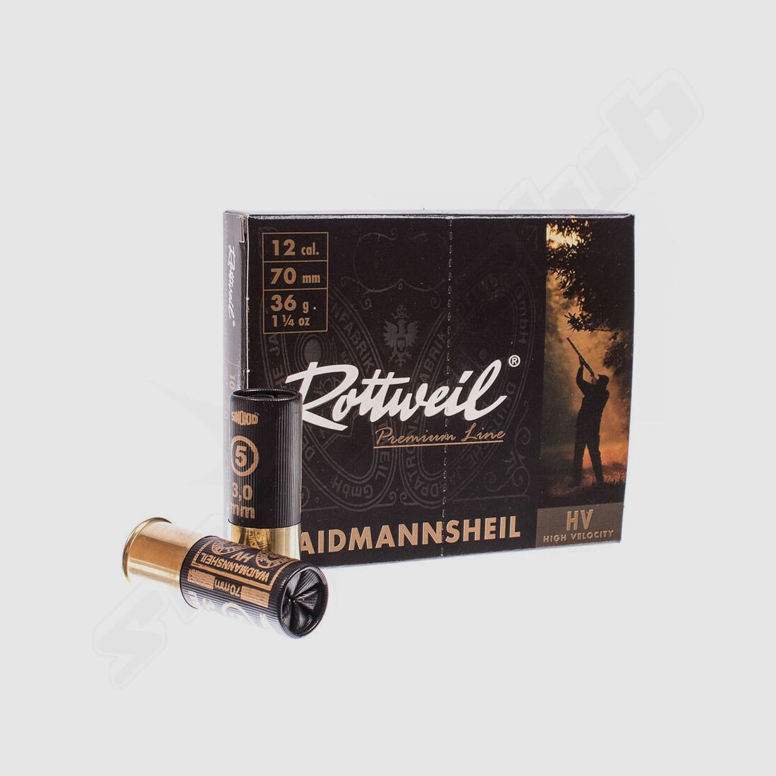 Rottweil Waidmannsheil HV Plastik 12/70 3,0 mm