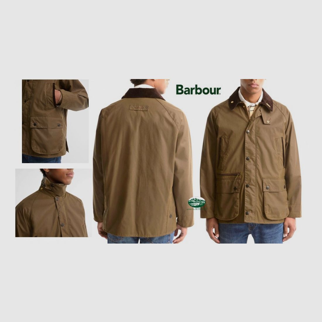 BARBOUR Beadale Wachsjacke braun