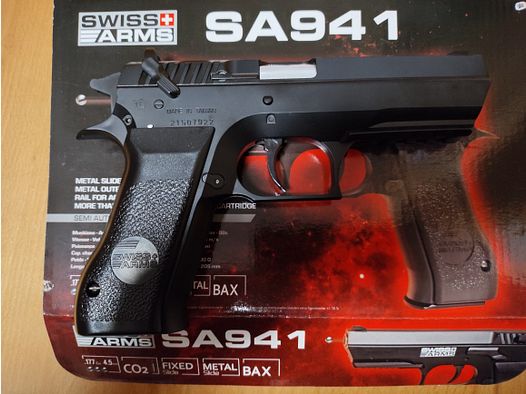 Pistola ad aria compressa CO2 Swiss Arms SA 941 cal. 4,5mm BB