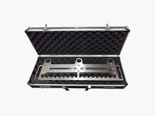 Wildgalgen Flex – crochet écarteur galvanisé, support à gibier / crochet à gibier + 2 crochets en S et mallette