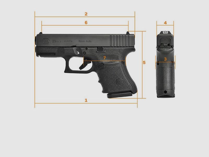 GLOCK 29 Gen4 – Kal. 10 mm Auto