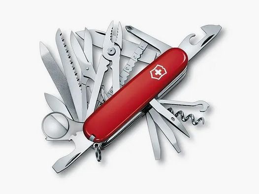 Victorinox SwissChamp nóż oficerski czerwony nóż składany