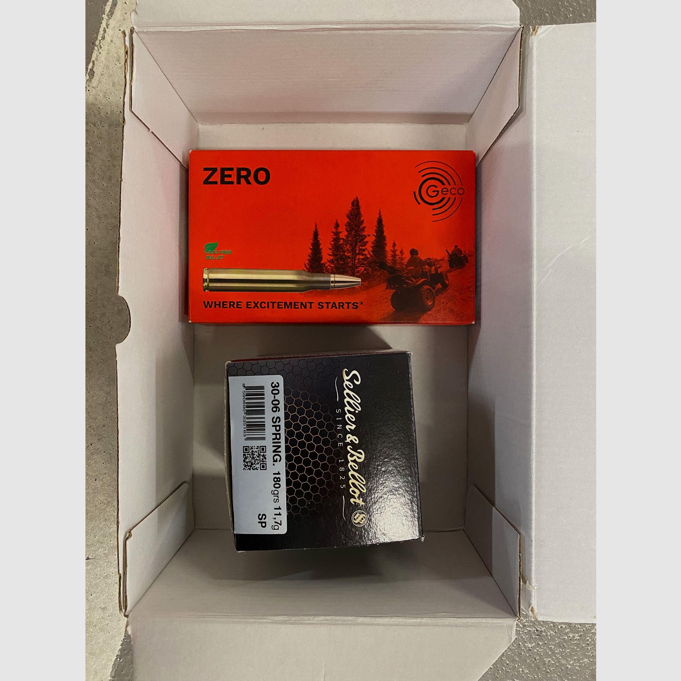 Geco und S&B 30-06 HALBER PREIS