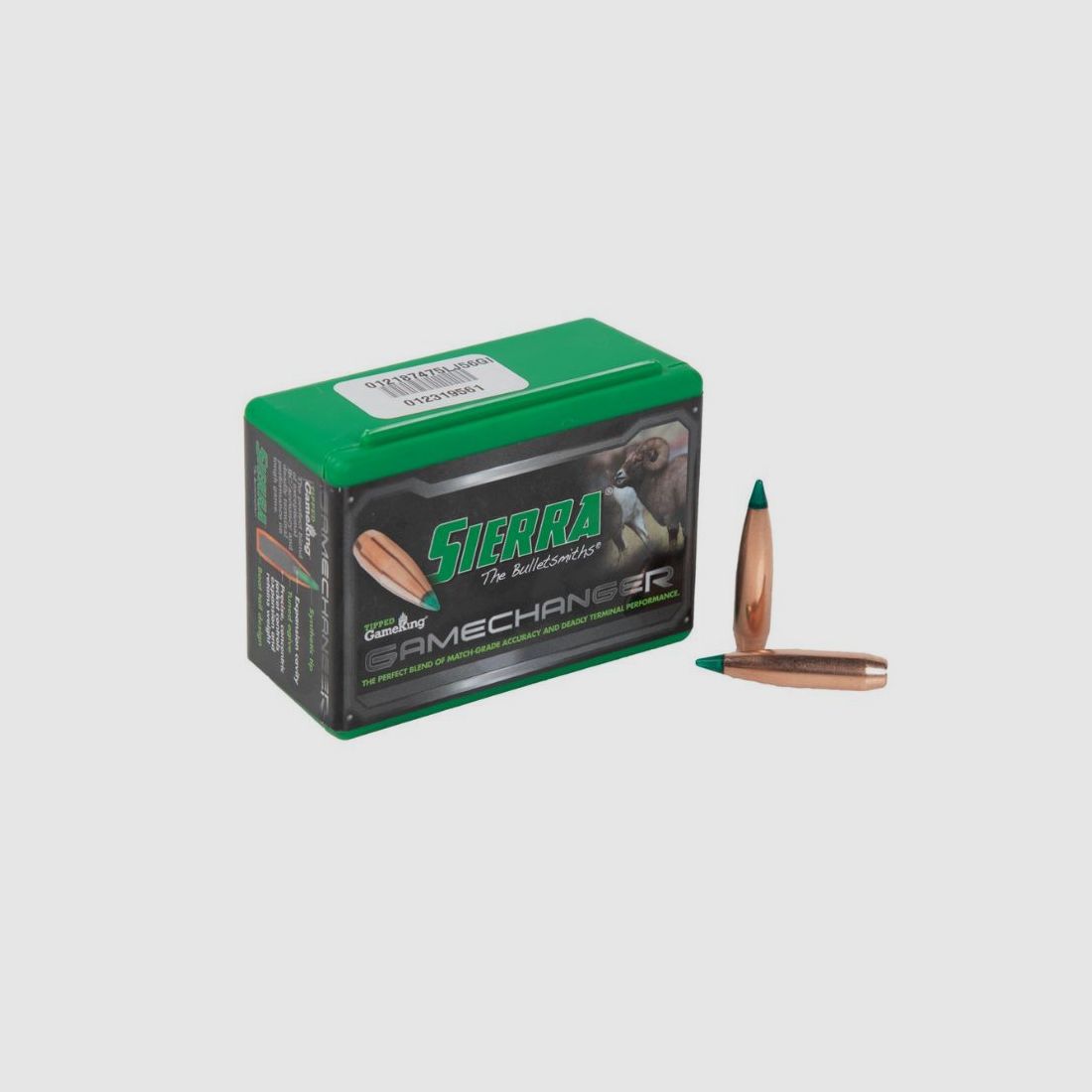 Projectiles Sierra Gamechanger 270 Cal. .277 DIA. 140 GR TGK (100 unités)