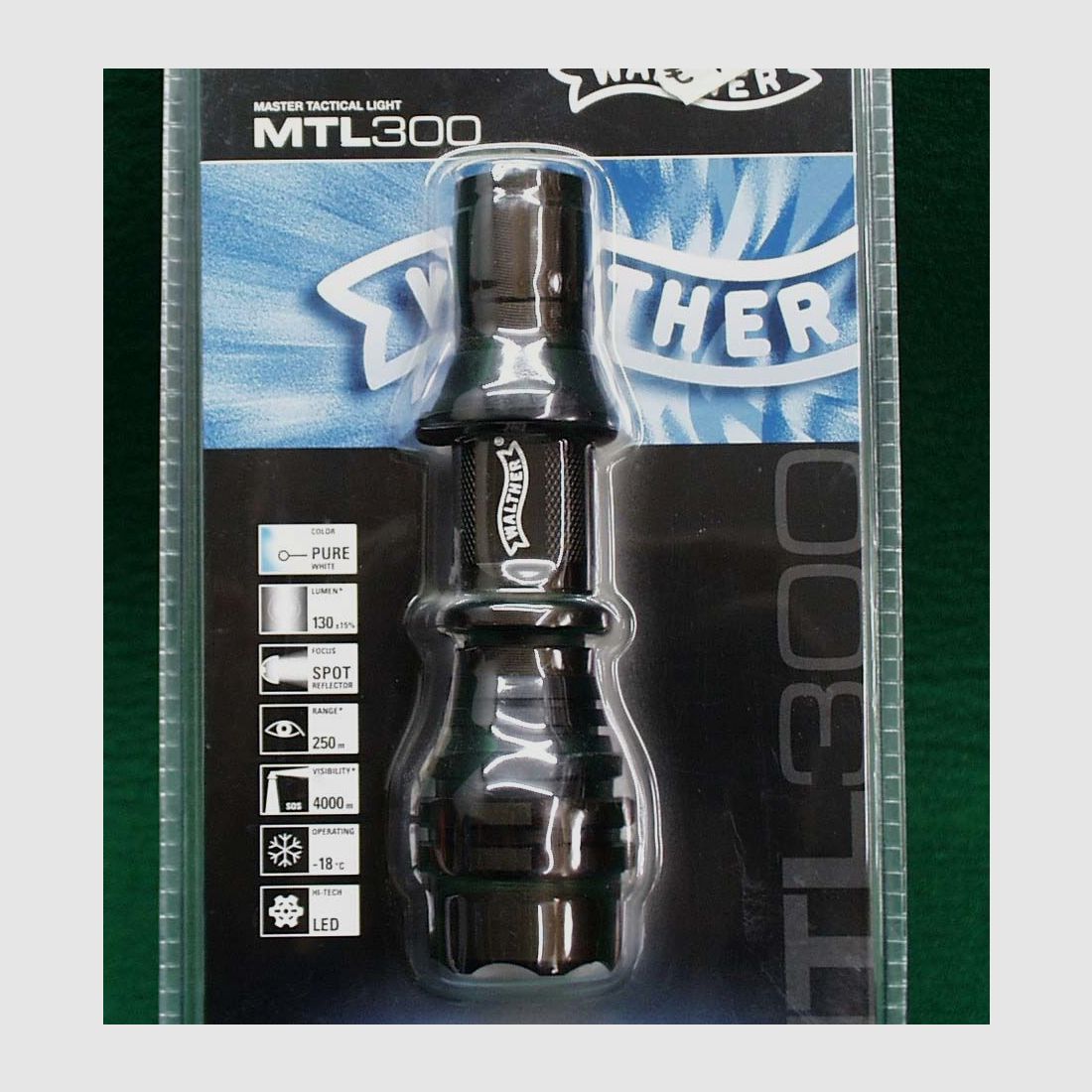 Walther flashlight MTL300