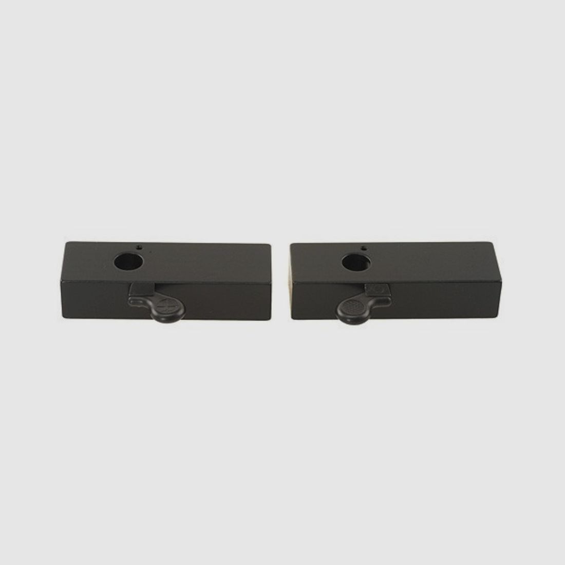 Leupold QR basi 2 pezzi lucide nere per uso universale