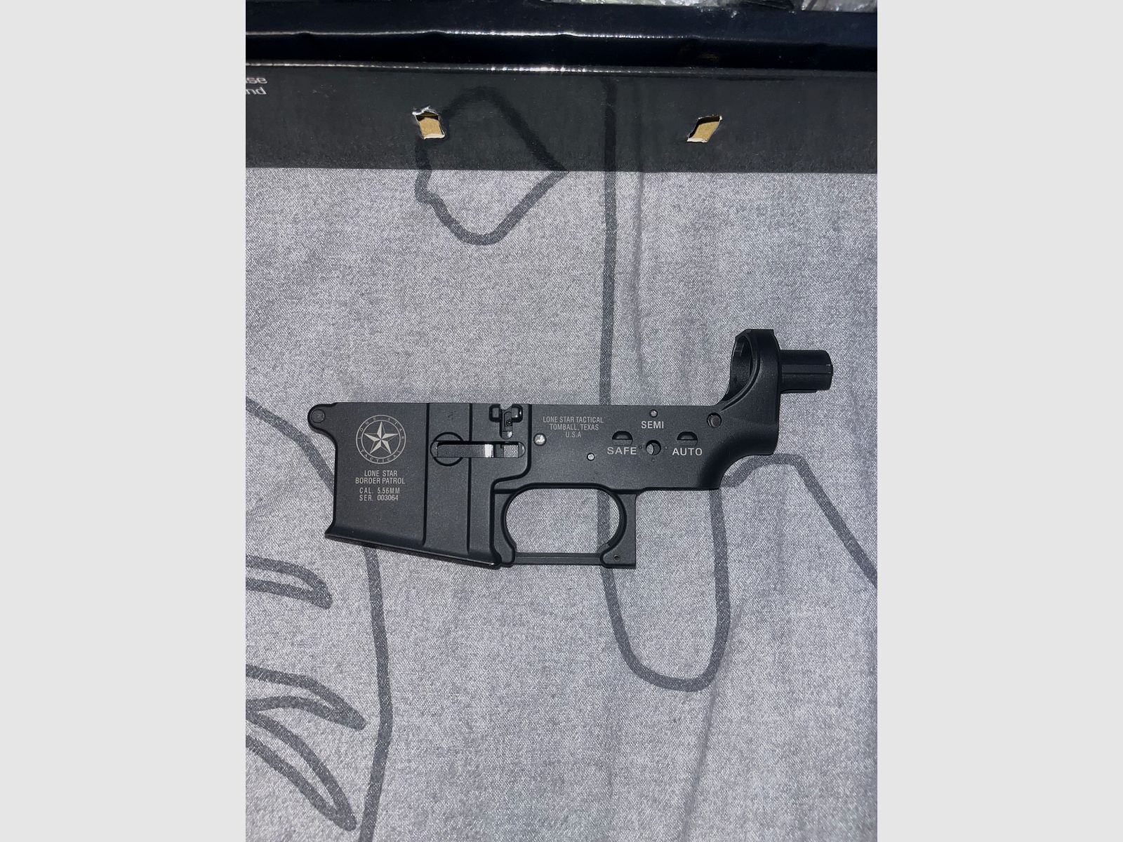 Evolution Airsoft Lone Star Border Patrol AEG full metal smontato e con difetto (leggere descrizione!)