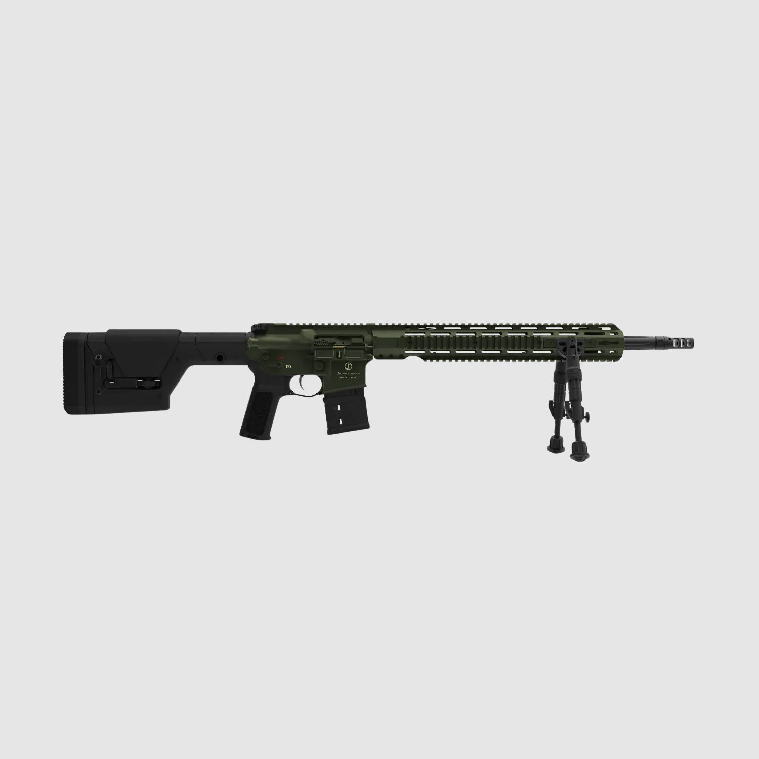 Schmeisser AR15-DMR Selbstladebüchse Kaliber .223 Rem. OD Green