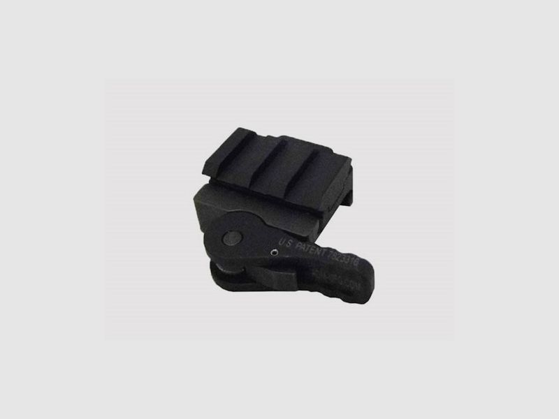 AMERICAN DEFENSE MANUFACTURING AD-SF-R PICATINNY RISER MOUNT STANDARD LEVER BLACK