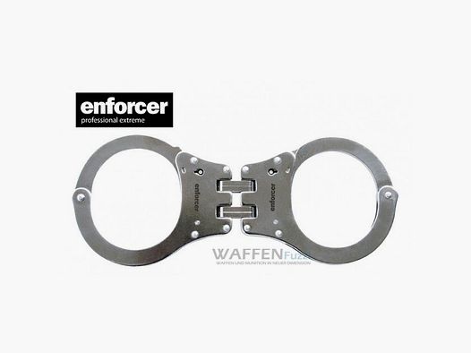 Handcuff with stable joint made of stainless steel