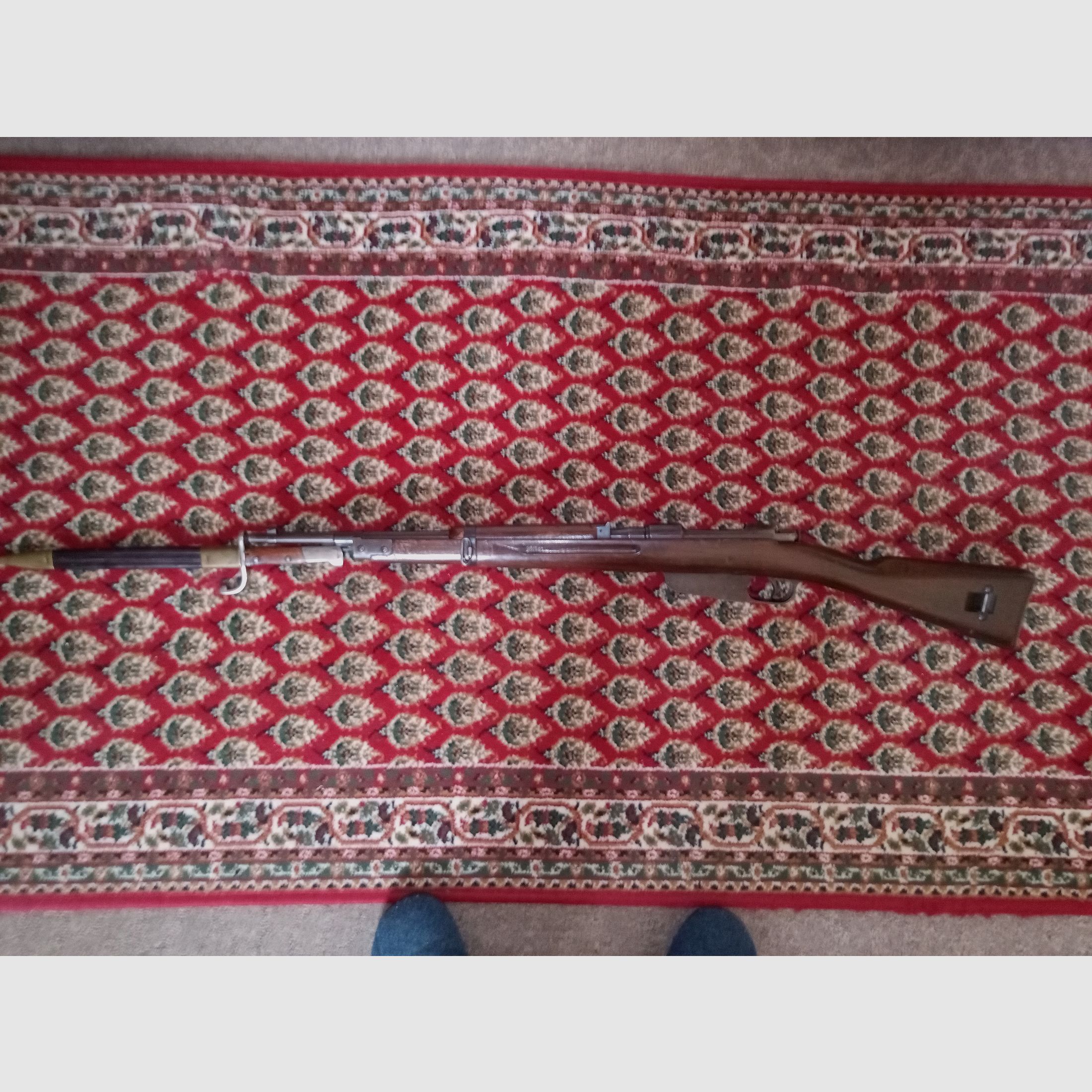 Karabiner Carcanos z 1941 roku XIX. Dziedzictwo. Kompletny. Z plombą.