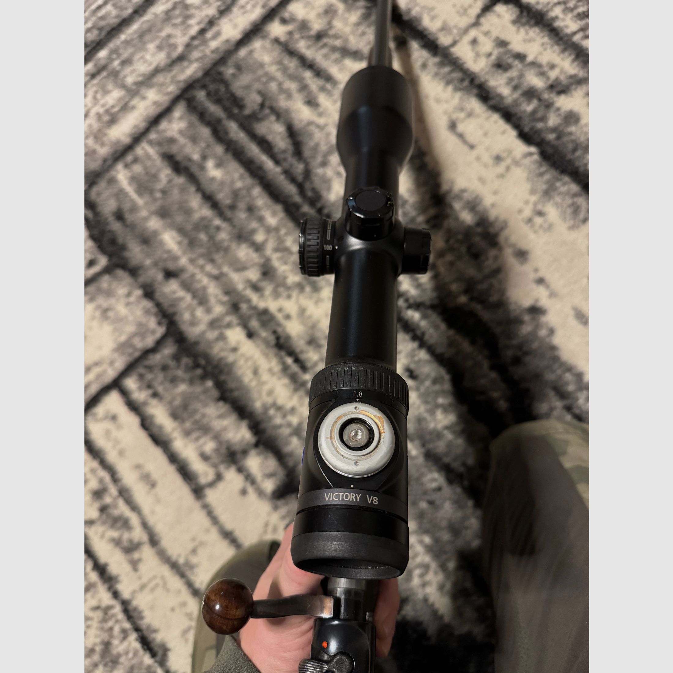 Heym SR 21 Linkssystem Heavy Barrel 30-06 mit Gewinde Zeiss V8